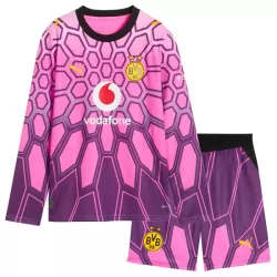 Günstige Borussia Dortmund Torwart Kindertrikot Auswärts 2026/27 Langarm Rosa Günstige Borussia Dortmund Torwart Kindertrikot Auswärts 2026/27 Langarm Rosa