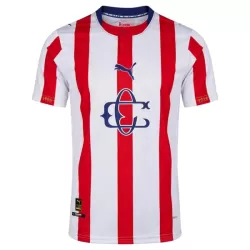 Günstige CD Guadalajara Herrentrikot 120th Jubiläum 2025/26 Kurzarm