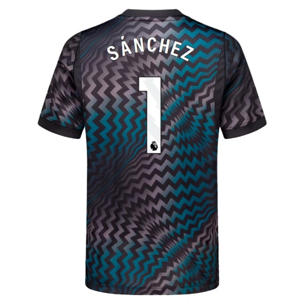 Günstige Chelsea Sanchez 1 Torwart Kindertrikot Heim 2026/27 Kurzarm