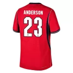 Günstige England Elliot Anderson 23 Herrentrikot Auswärts WM 2026 Kurzarm