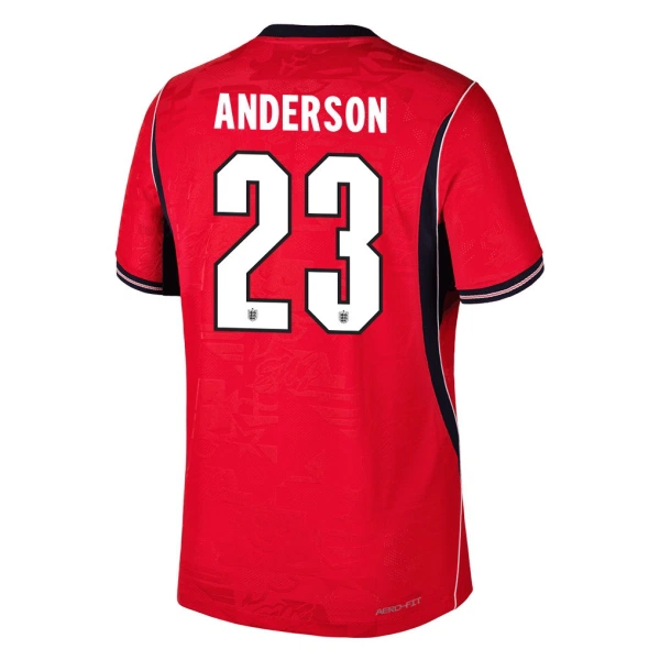 Günstige England Elliot Anderson 23 Herrentrikot Auswärts WM 2026 Kurzarm