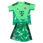 Günstige FC Bayern München Torwart Kindertrikot 2026/27 Kurzarm Grüne