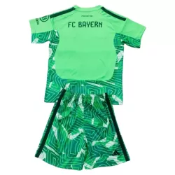 Günstige FC Bayern München Torwart Kindertrikot 2026/27 Kurzarm Grüne