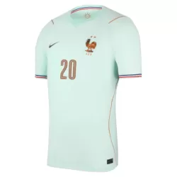 Günstige Frankreich Desire Doue 20 Herrentrikot Auswärts WM 2026 Kurzarm