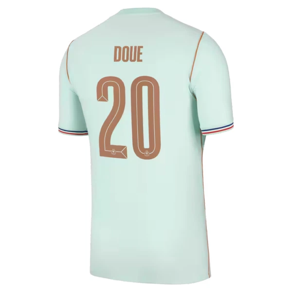 Günstige Frankreich Desire Doue 20 Herrentrikot Auswärts WM 2026 Kurzarm