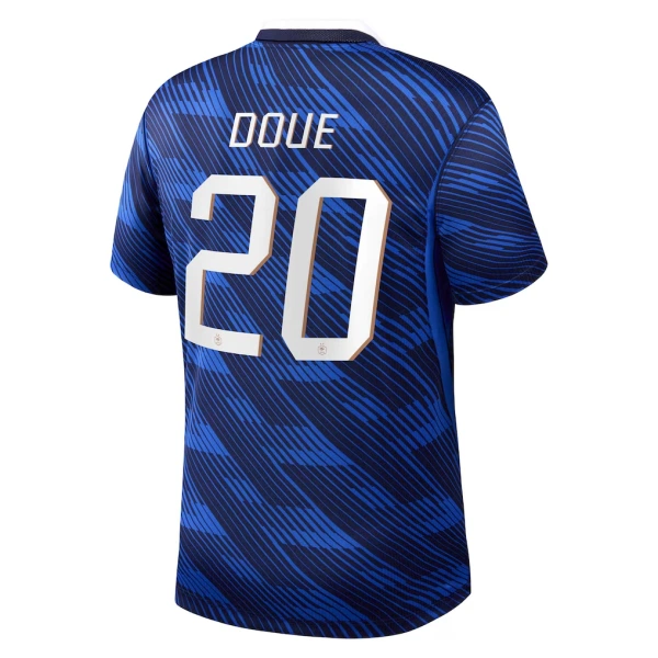 Günstige Frankreich Desire Doue 20 Herrentrikot Heim WM 2026 Kurzarm