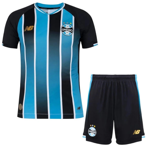 Günstige Grêmio FBPA Kindertrikot Heim 2026/27 Kurzarm