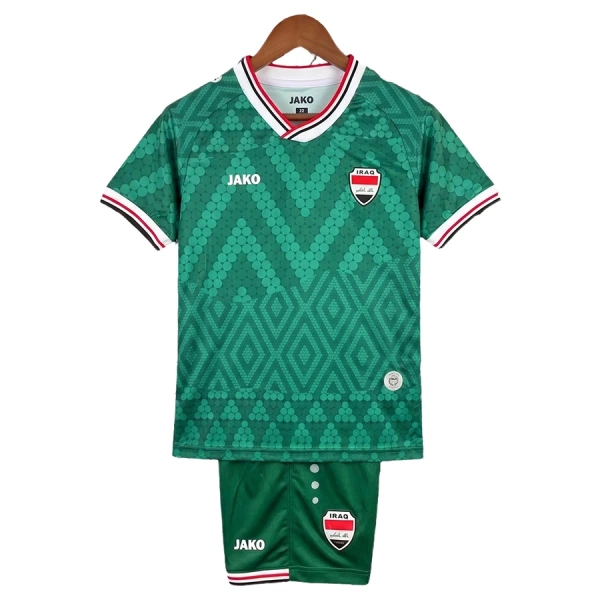 Günstige Iraq Kindertrikot Auswärts WM 2026 Kurzarm