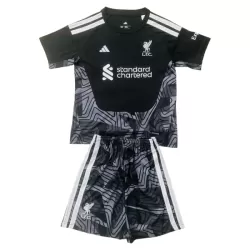 Günstige Liverpool Torwart Kindertrikot 2026/27 Kurzarm Schwarze Günstige Liverpool Torwart Kindertrikot 2026/27 Kurzarm Schwarze