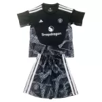 Günstige Manchester United Torwart Kindertrikot 2026/27 Kurzarm Schwarze