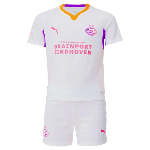 Günstige PSV Eindhoven Kindertrikot Auswärts 2026/27 Kurzarm Günstige PSV Eindhoven Kindertrikot Auswärts 2026/27 Kurzarm