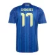 Günstige Schweden Gyokeres 17 Herrentrikot Auswärts WM 2026 Kurzarm Günstige Schweden Gyokeres 17 Herrentrikot Auswärts WM 2026 Kurzarm