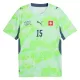 Günstige Schweiz Djibril Sow 15 Herrentrikot Auswärts WM 2026 Kurzarm