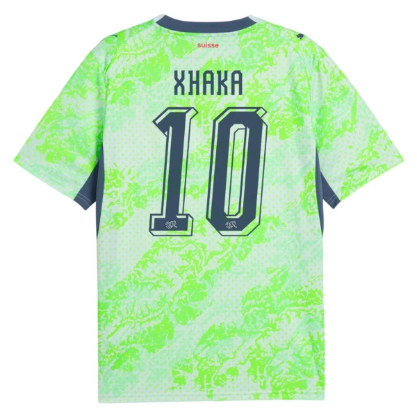 Günstige Schweiz Granit Xhaka 10 Herrentrikot Auswärts WM 2026 Kurzarm Günstige Schweiz Granit Xhaka 10 Herrentrikot Auswärts WM 2026 Kurzarm