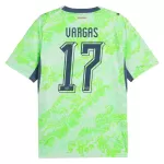 Günstige Schweiz Vargas 17 Herrentrikot Auswärts WM 2026 Kurzarm