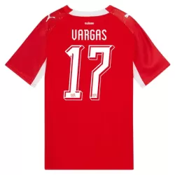 Günstige Schweiz Vargas 17 Herrentrikot Heim WM 2026 Kurzarm Günstige Schweiz Vargas 17 Herrentrikot Heim WM 2026 Kurzarm