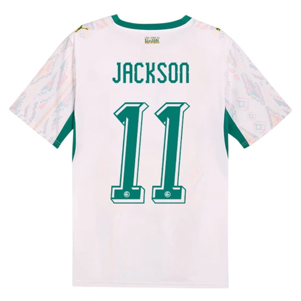 Günstige Senegal Jackson 11 Herrentrikot Heim WM 2026 Kurzarm Günstige Senegal Jackson 11 Herrentrikot Heim WM 2026 Kurzarm