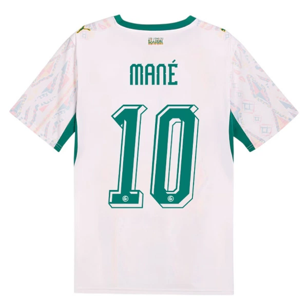 Günstige Senegal Mane 10 Herrentrikot Heim WM 2026 Kurzarm Günstige Senegal Mane 10 Herrentrikot Heim WM 2026 Kurzarm