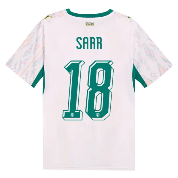 Günstige Senegal Sarr 18 Herrentrikot Heim WM 2026 Kurzarm