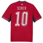 Günstige Tschechische Republik Schick 10 Herrentrikot Heim WM 2026 Kurzarm