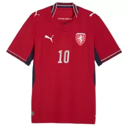 Günstige Tschechische Republik Schick 10 Herrentrikot Heim WM 2026 Kurzarm