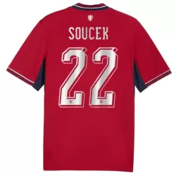 Günstige Tschechische Republik Soucek 22 Herrentrikot Heim WM 2026 Kurzarm Günstige Tschechische Republik Soucek 22 Herrentrikot Heim WM 2026 Kurzarm