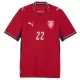 Günstige Tschechische Republik Soucek 22 Herrentrikot Heim WM 2026 Kurzarm