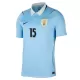Günstige Uruguay Federico Valverde 15 Herrentrikot Heim WM 2026 Kurzarm