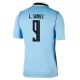 Günstige Uruguay Luis Suarez 9 Herrentrikot Heim WM 2026 Kurzarm Günstige Uruguay Luis Suarez 9 Herrentrikot Heim WM 2026 Kurzarm