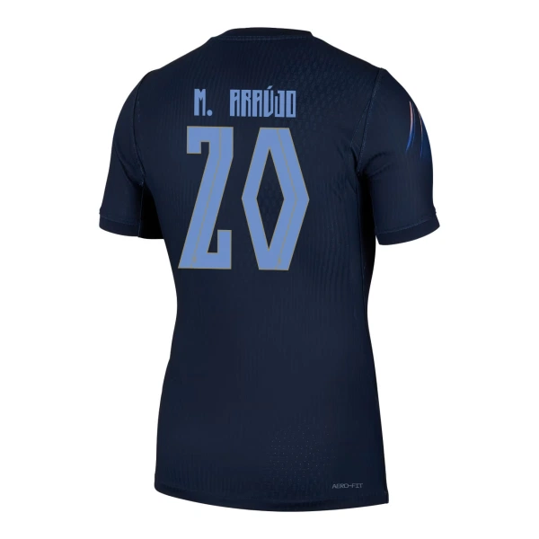 Günstige Uruguay Maximiliano Araujo 20 Herrentrikot Auswärts WM 2026 Kurzarm Günstige Uruguay Maximiliano Araujo 20 Herrentrikot Auswärts WM 2026 Kurzarm