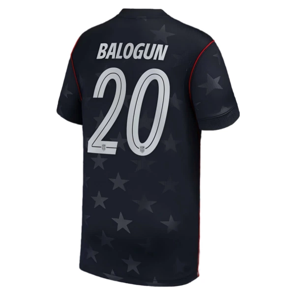 Günstige USA Balogun 20 Herrentrikot Auswärts WM 2026 Kurzarm Günstige USA Balogun 20 Herrentrikot Auswärts WM 2026 Kurzarm