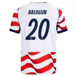 Günstige USA Balogun 20 Herrentrikot Heim WM 2026 Kurzarm Günstige USA Balogun 20 Herrentrikot Heim WM 2026 Kurzarm