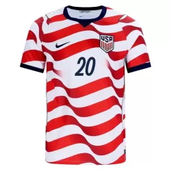 Günstige USA Balogun 20 Herrentrikot Heim WM 2026 Kurzarm