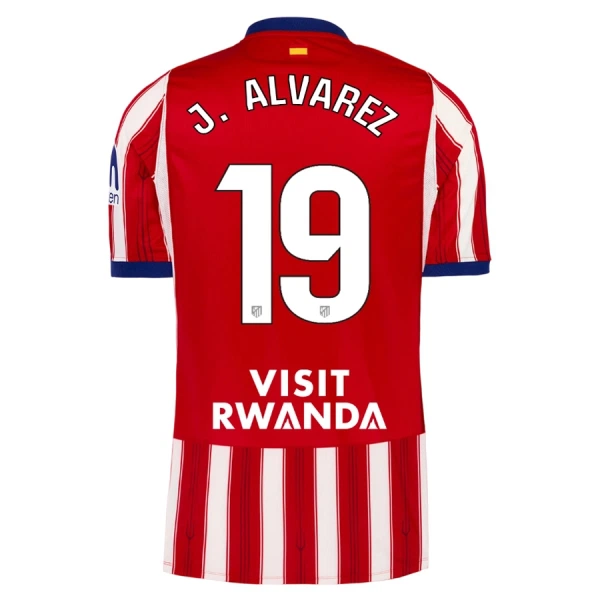 Günstige Atlético Madrid J. Alvarez 19 Herrentrikot Heim 2026/27 Kurzarm
