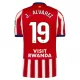 Günstige Atlético Madrid J. Alvarez 19 Herrentrikot Heim 2026/27 Kurzarm