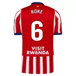 Günstige Atlético Madrid Koke 6 Herrentrikot Heim 2026/27 Kurzarm