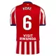 Günstige Atlético Madrid Koke 6 Herrentrikot Heim 2026/27 Kurzarm Günstige Atlético Madrid Koke 6 Herrentrikot Heim 2026/27 Kurzarm