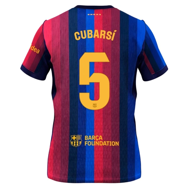 Günstige FC Barcelona Cubarsi 5 Kindertrikot Heim 2026/27 Kurzarm