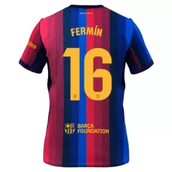 Günstige FC Barcelona Fermin 16 Herrentrikot Heim 2026/27 Kurzarm Günstige FC Barcelona Fermin 16 Herrentrikot Heim 2026/27 Kurzarm