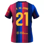 Günstige FC Barcelona Frenkie de Jong 21 Herrentrikot Heim 2026/27 Kurzarm