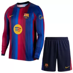 Günstige FC Barcelona Kindertrikot Heim 2026/27 Langarm Günstige FC Barcelona Kindertrikot Heim 2026/27 Langarm