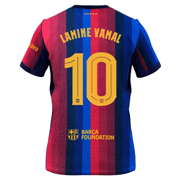 Günstige FC Barcelona Lamine Yamal 10 Kindertrikot Heim 2026/27 Kurzarm