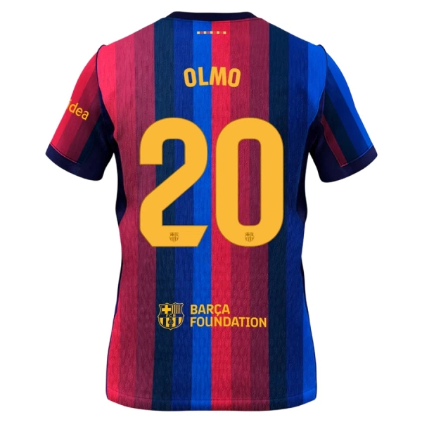 Günstige FC Barcelona Olmo 20 Herrentrikot Heim 2026/27 Kurzarm
