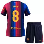 Günstige FC Barcelona Pedri 8 Kindertrikot Heim 2026/27 Kurzarm
