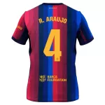 Günstige FC Barcelona R. Araujo 4 Herrentrikot Heim 2026/27 Kurzarm