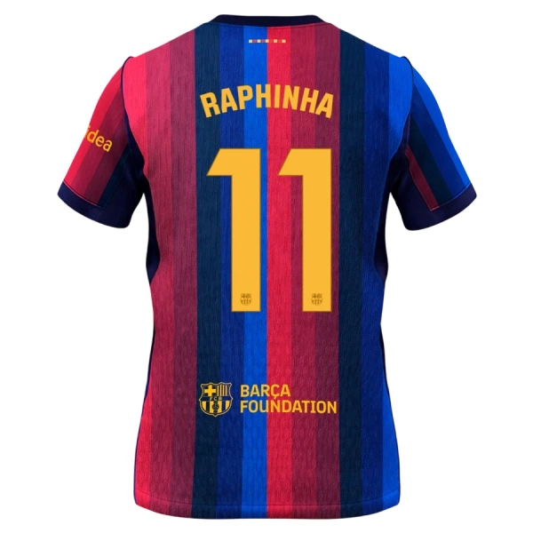 Günstige FC Barcelona Raphinha 11 Herrentrikot Heim 2026/27 Kurzarm
