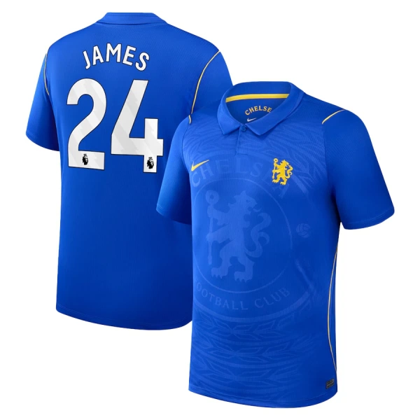 Günstige Chelsea James 24 Herrentrikot Heim 2026/27 Kurzarm Günstige Chelsea James 24 Herrentrikot Heim 2026/27 Kurzarm