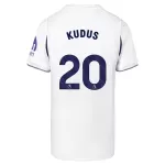 Günstige Tottenham Hotspur Kudus 20 Herrentrikot Heim 2026/27 Kurzarm