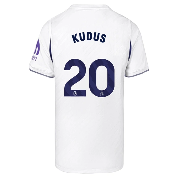 Günstige Tottenham Hotspur Kudus 20 Herrentrikot Heim 2026/27 Kurzarm Günstige Tottenham Hotspur Kudus 20 Herrentrikot Heim 2026/27 Kurzarm