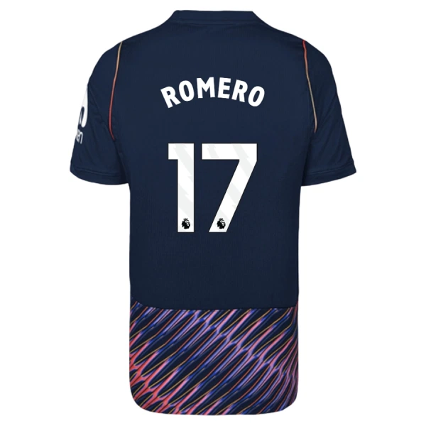 Günstige Tottenham Hotspur Romero 17 Kindertrikot Auswärts 2026/27 Kurzarm